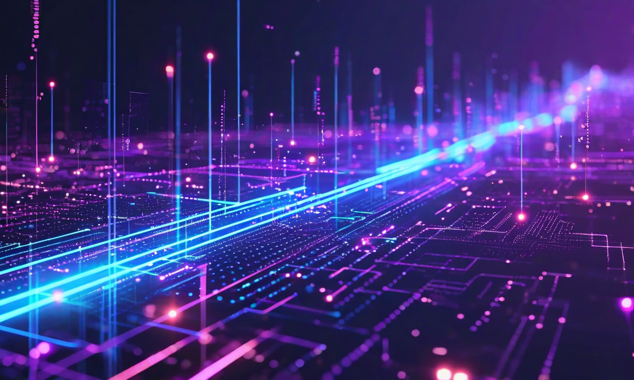 FRUGALフレームワークの勾配分解メカニズムを示す技術図。勾配が低ランク部分空間（完全なオプティマイザ更新を受ける）と疎な残差（軽量な更新を受ける）に分解される過程を視覚化。左側は密結合されたノードネットワーク、右側は散在する要素として表現され、メモリ効率化の仕組みを直感的に表現。