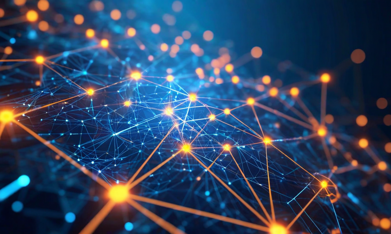 国際法、WTO規則、EU規制、国家主権の4つの規制フレームワークが透明な層として重なり合い、中央の交渉・運用上の制約ハブに向かって光る接続線で結ばれている抽象的な視覚化。異なる規制システム間の相互作用と緊張関係、およびそれらがもたらす実際の制約を表現している。