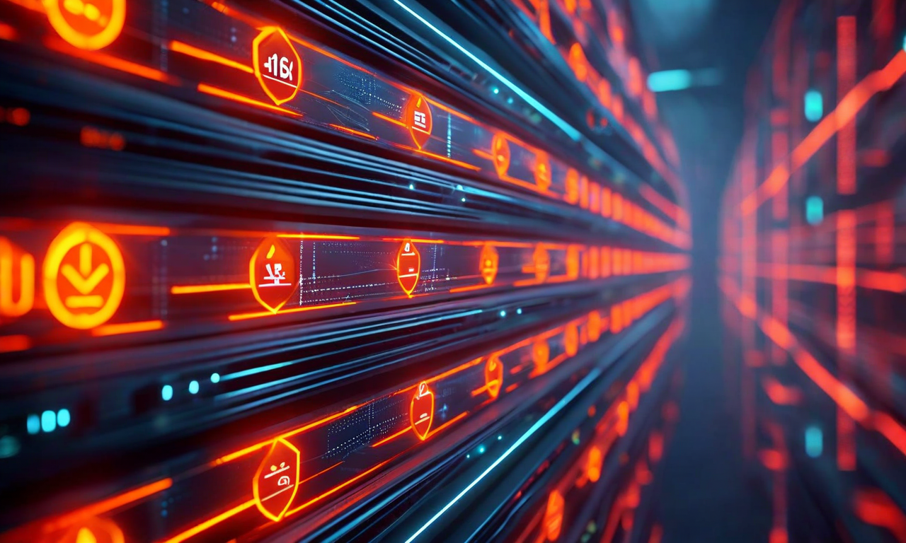 複数の層状防御ラインが段階的に配置されたガードレール構造を示すイメージ。各層は異なる色で表現され、中央部分の154-156円の介入リスクゾーンがオレンジ赤色で強調されている。各レベルで自動トリガーされるアクションと警告シンボルが表示され、層間にはエネルギーフローが流れている。