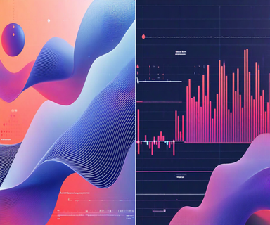 Split-screen visualization comparing organic curved human scrolling patterns on the left with rigid mechanical bot scrolling patterns on the right, set against a dark technical background with data visualization elements