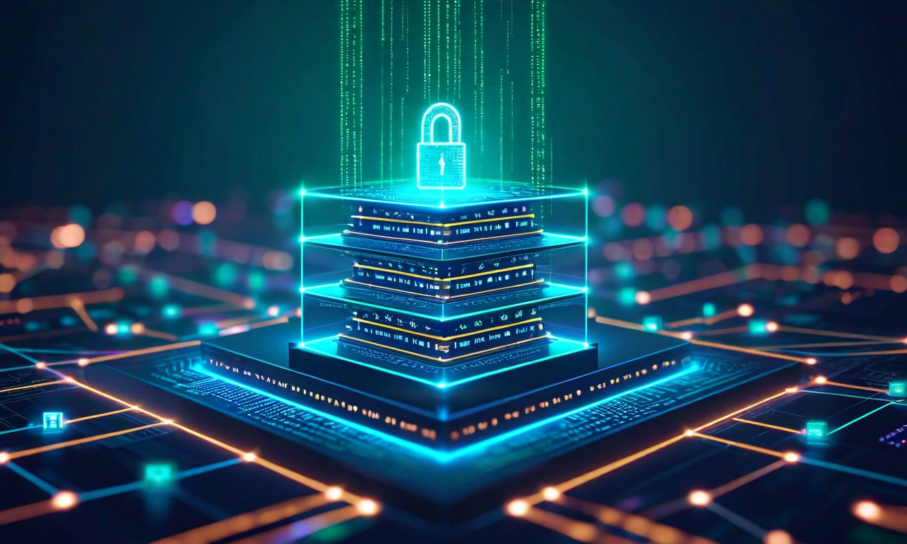 廃止完了後のセキュアな認証スタックの理想状態を表現した図。NTLMv2、Kerberos、SAML、OAuthなどのモダンなプロトコルが中央ハブを通じて統合され、相互接続されたノードと発光する接続線で表示されている。スケーラブルなクラウドインフラストラクチャ要素、セキュリティレイヤー、監視ダッシュボードを含む、エンタープライズグレードの統一されたセキュアな認証アーキテクチャを示している。