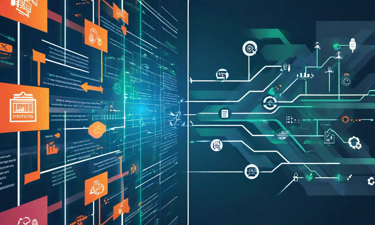 リスク要因と対策の関連図。左側にインデックス精度低下、セキュリティ脅威、オペレーション複雑性などのリスク要因が配置され、右側の対応する対策へ矢印で結ばれている。プロフェッショナルな配色と現代的なデザインで表現されている。
