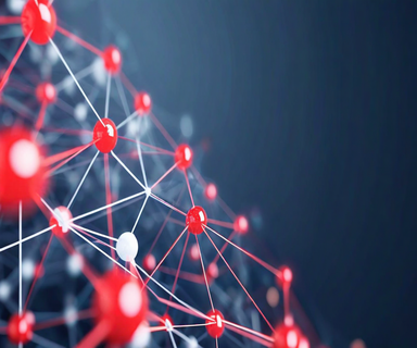 Abstract visualization of a ternary quantization network showing interconnected nodes in three distinct states, representing the compression mechanism of the Ternlight embedding model with geometric vectors in three-dimensional space